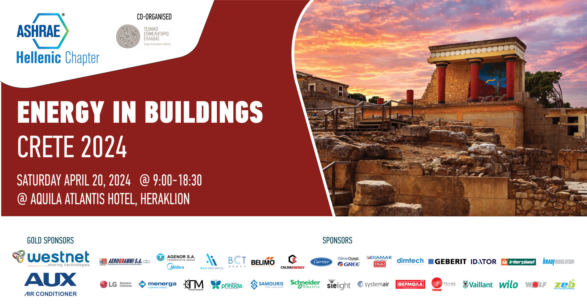 ASHRAE "Energy in Buildings CRETE 2024"